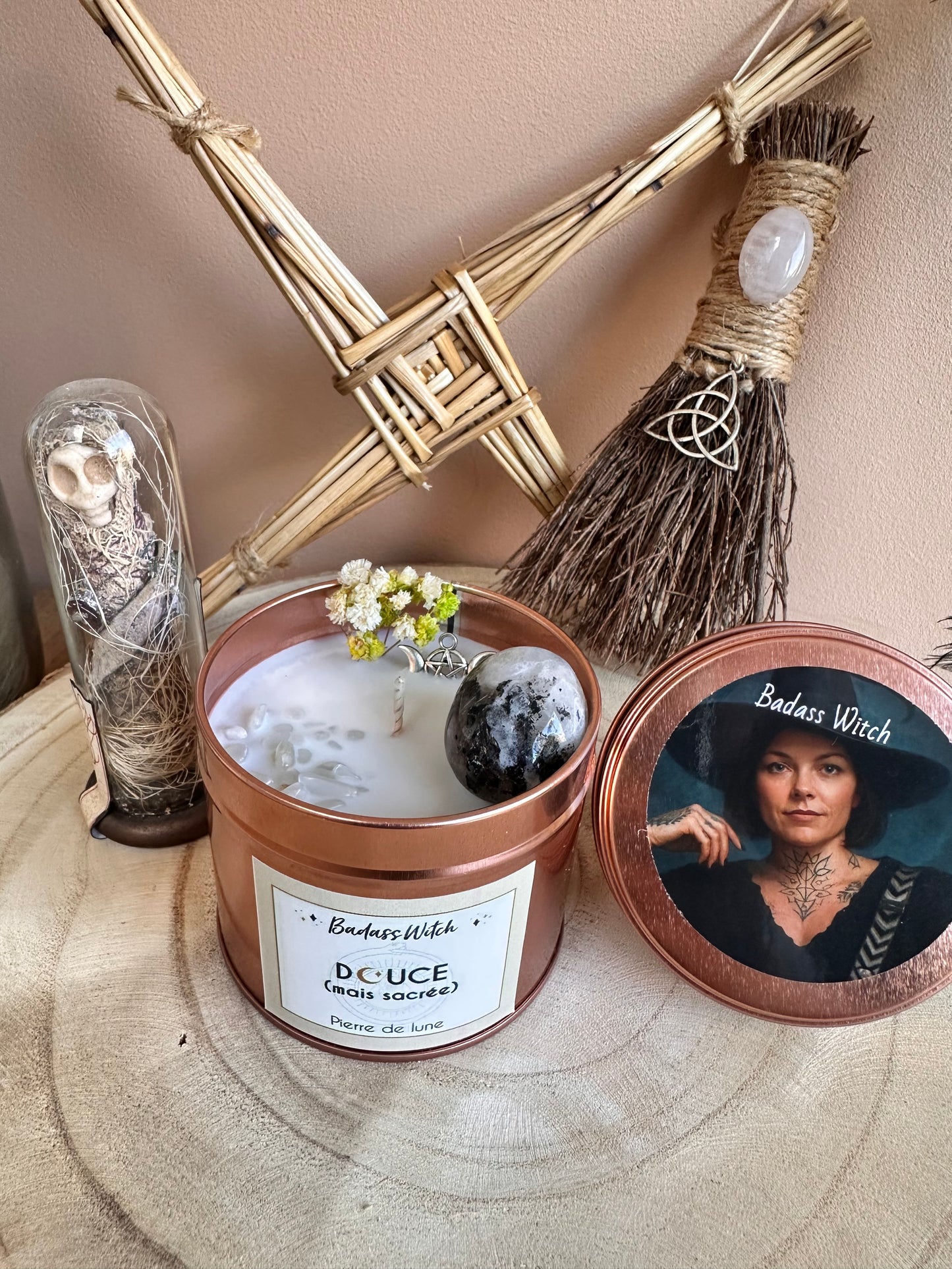 Bougie "Douce mais sacrée"