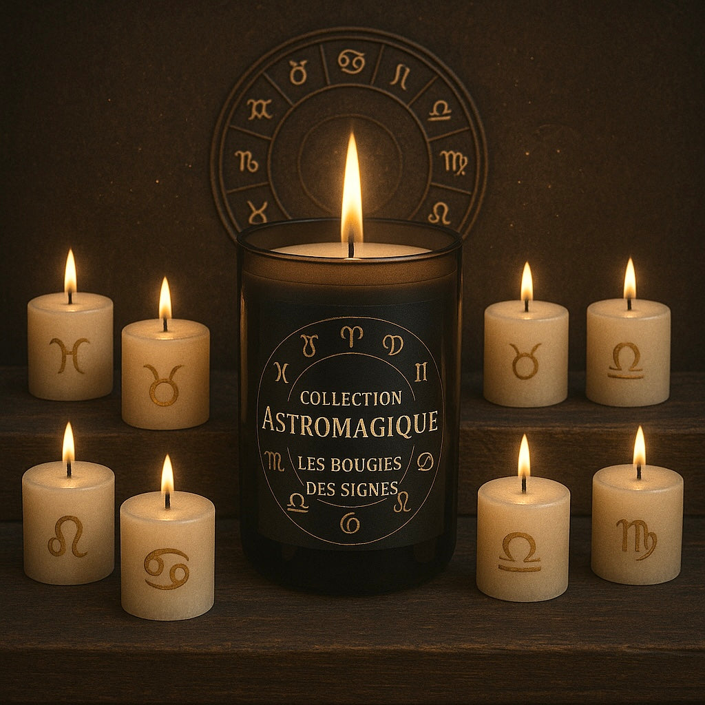 🔮 A VENIR- Collection Astromagique – Les Bougies des Signes