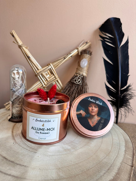 Bougie "Allume-moi (la flamme)"