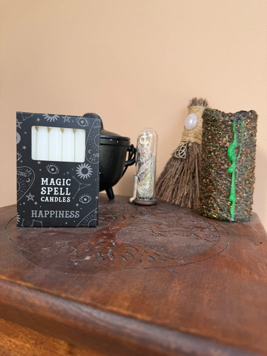 🤍 Magic Spell – HAPPINESS (blanc)