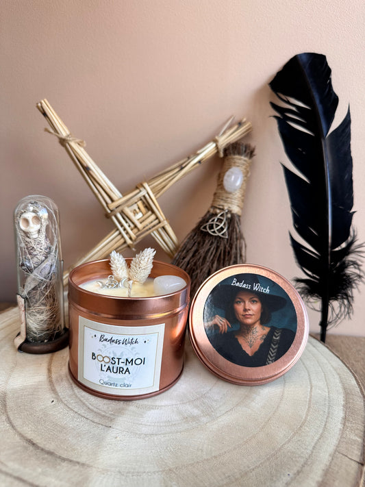 Bougie "Boost-moi l'aura"